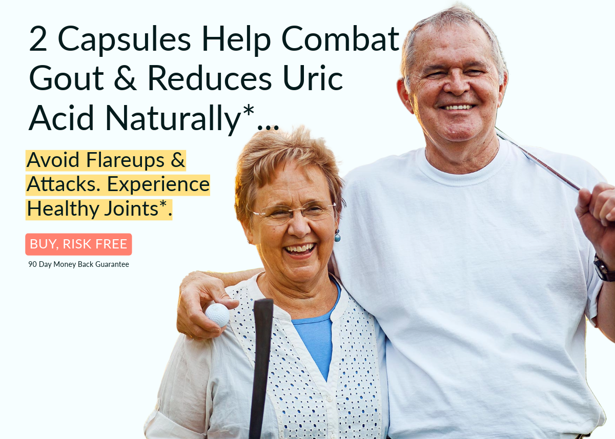 GTClear aids in relief of gout pain and high uric acid levels. Healthy joints are possible.